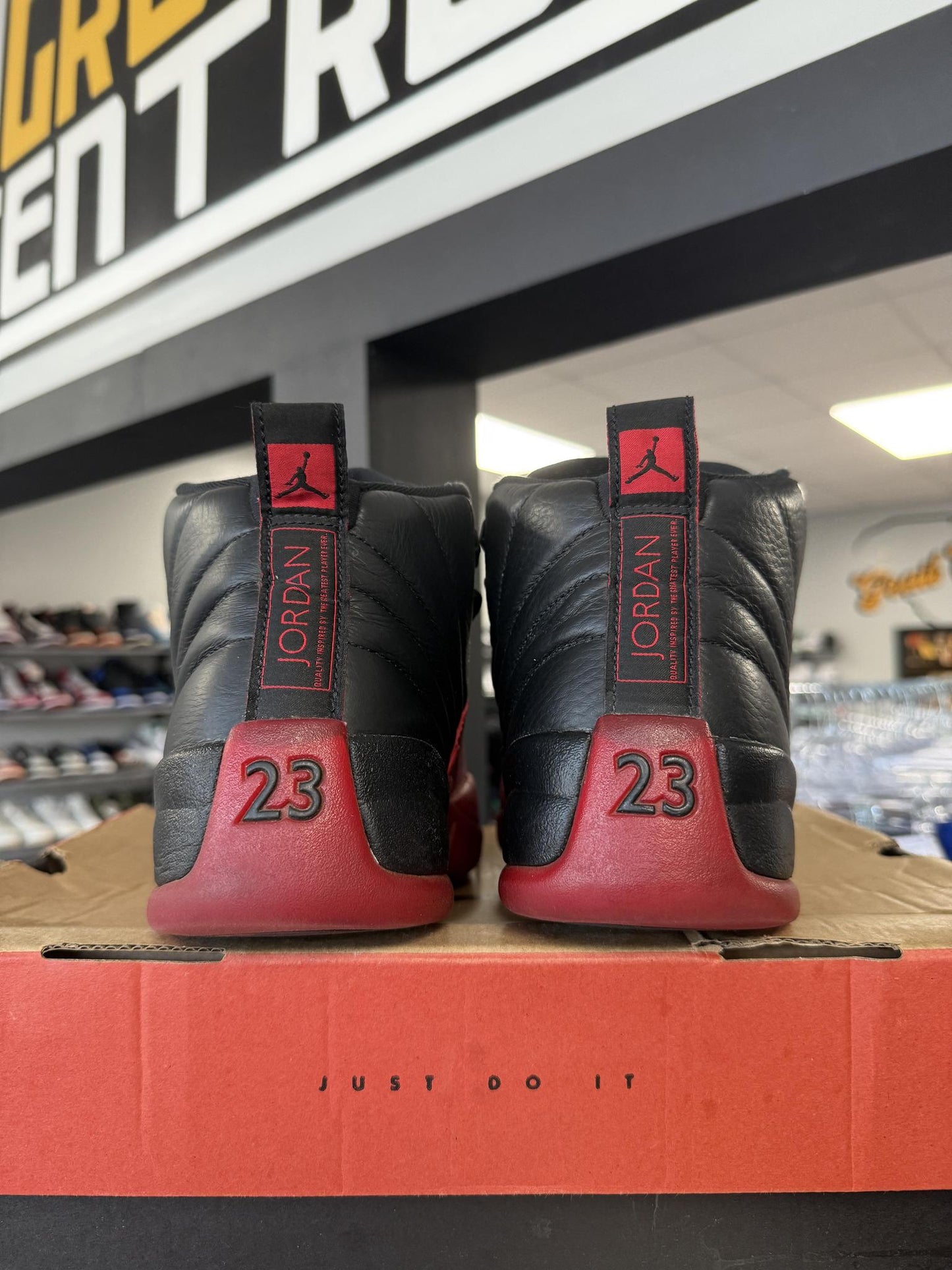 Jordan 12 "Flu Game" Used Size 9