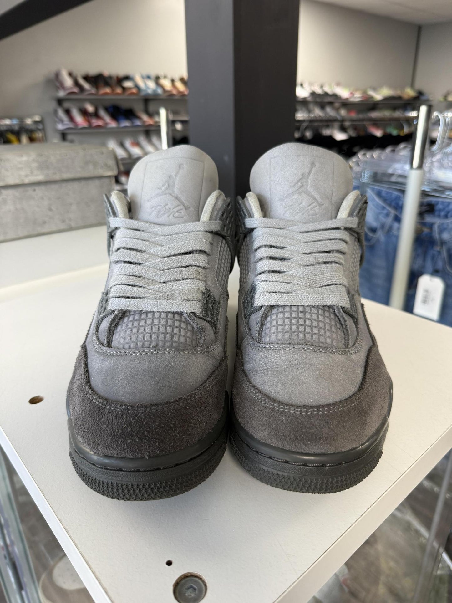 Jordan 4 "Wet Cement" Used Size 8.5