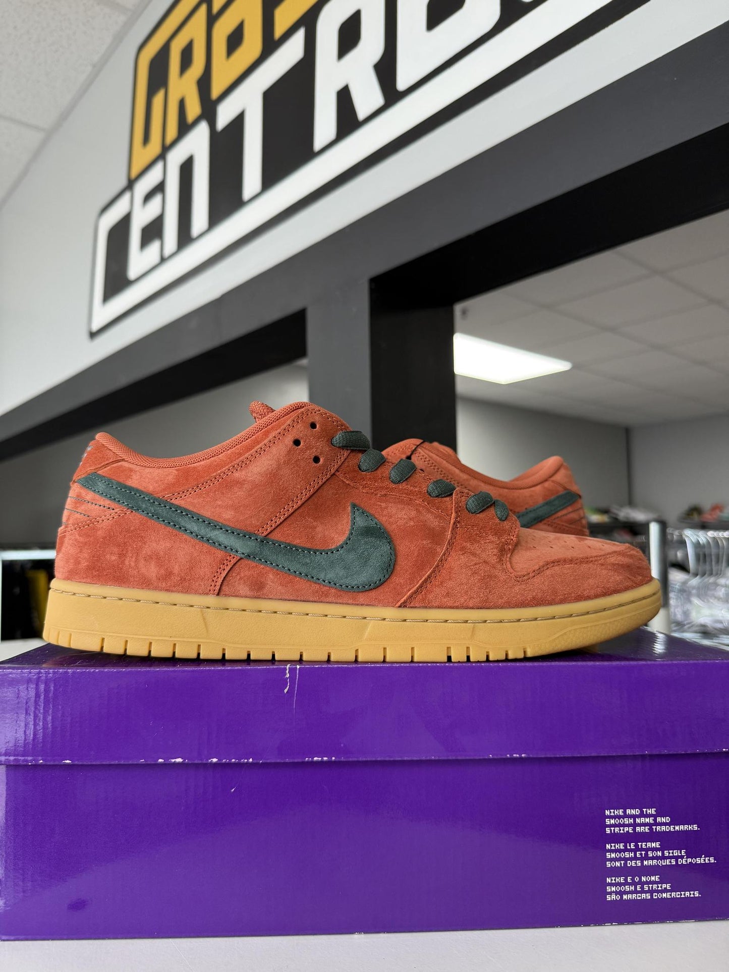 Nike SB Dunk Low "Burnt Sunrise" Used Size 13