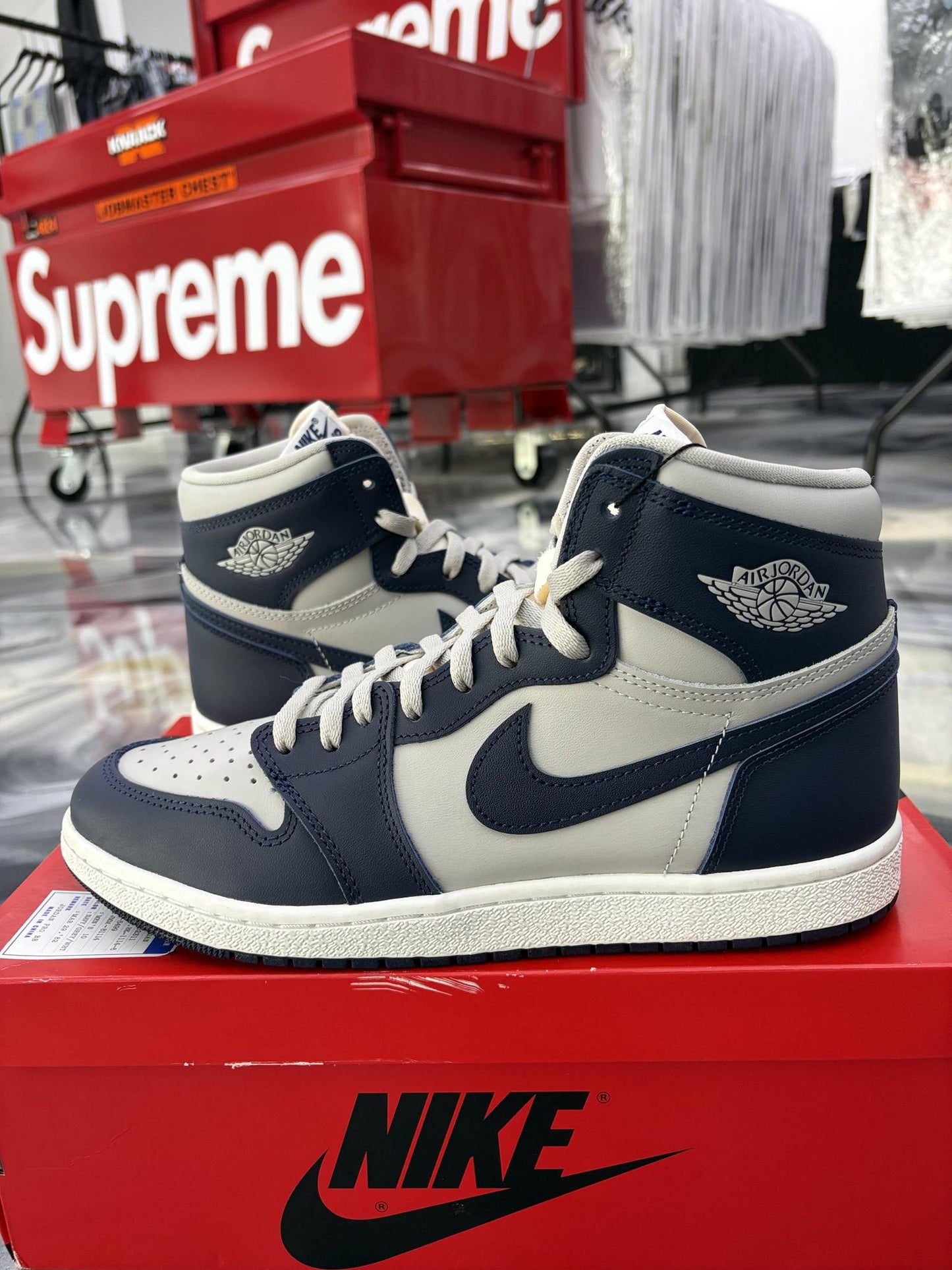 Jordan 1 High "Georgetown 85'" Used Size 10