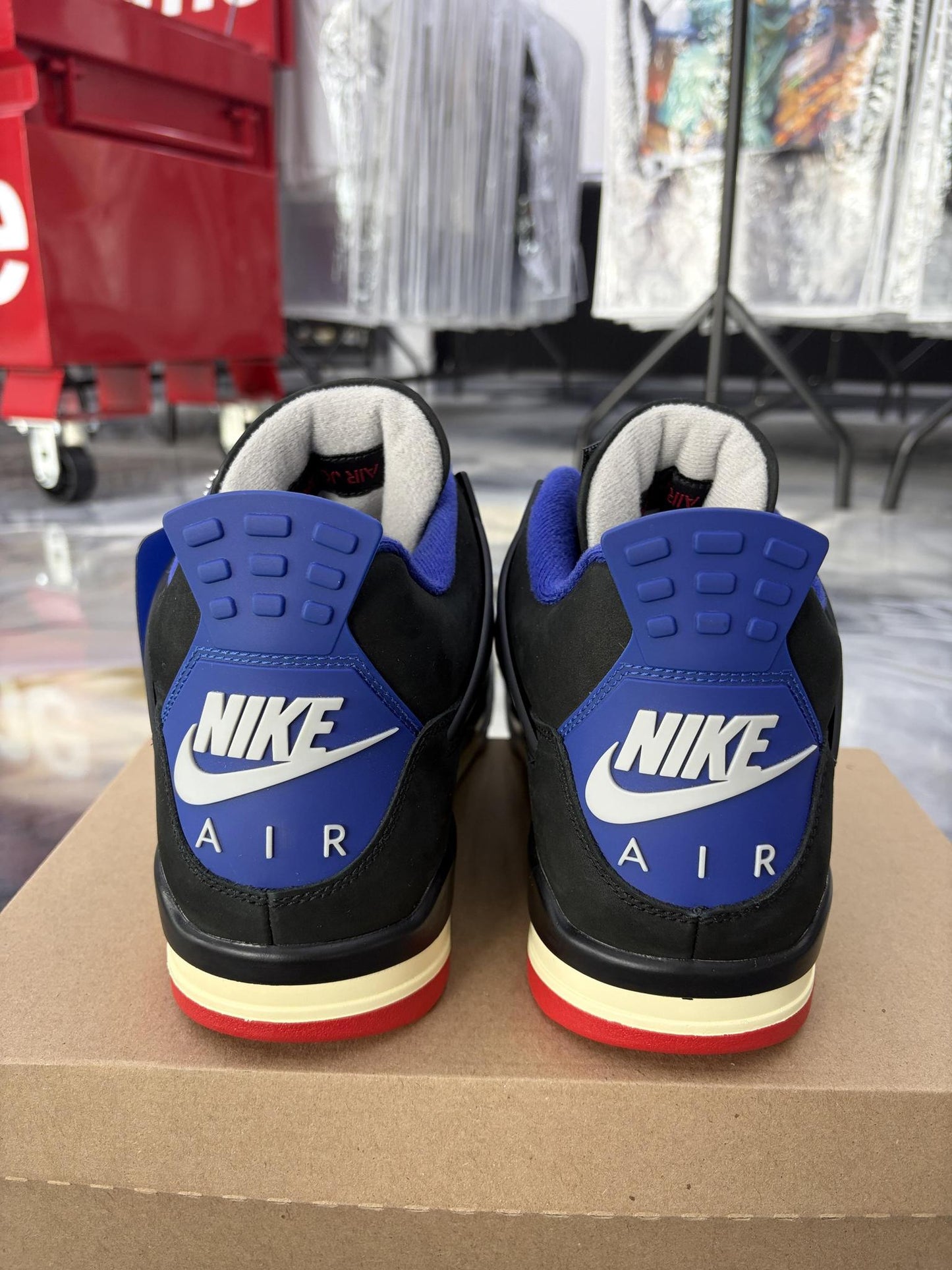 Jordan 4 "Rare Air" Used Size 13