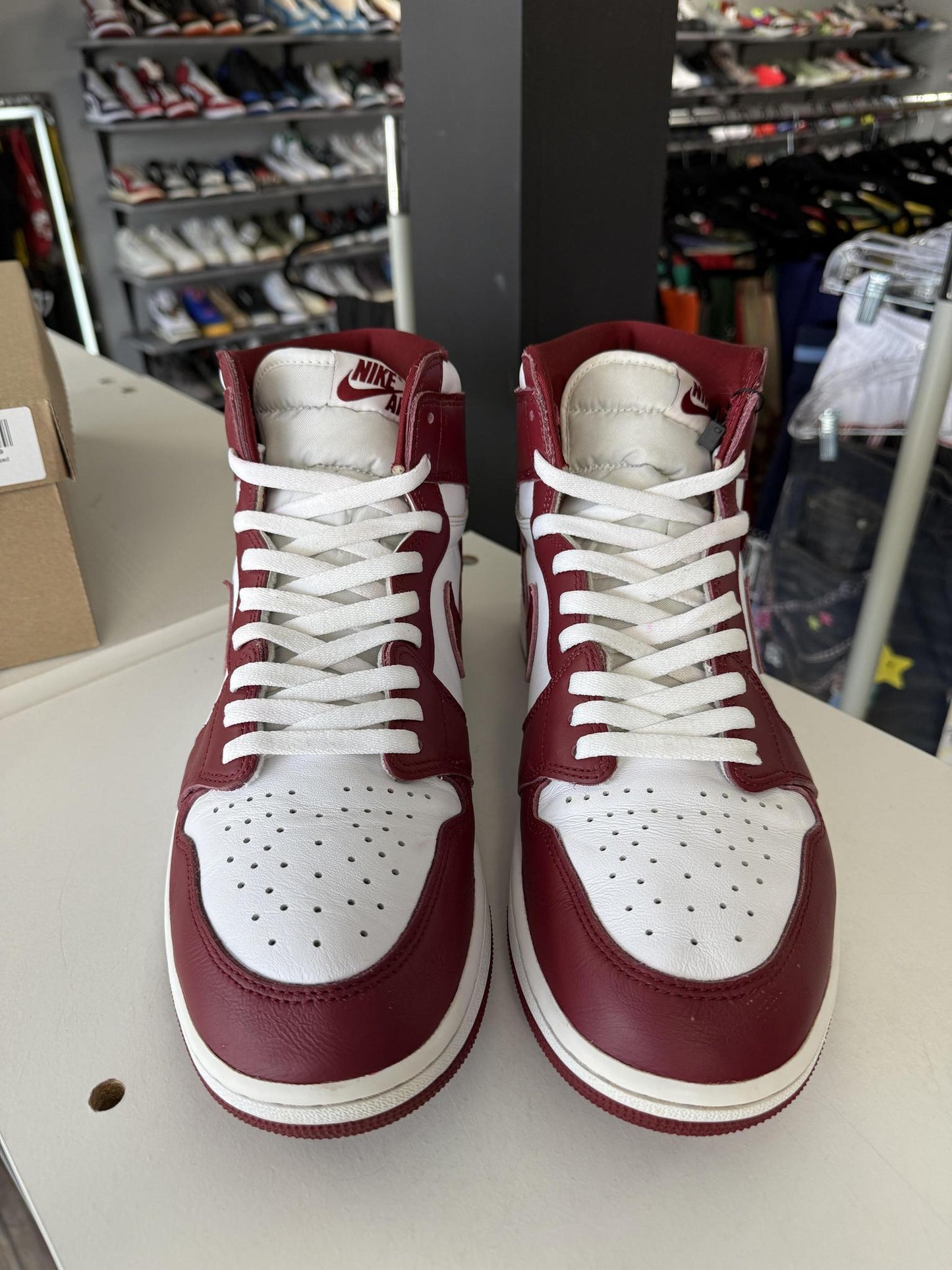 Jordan 1 "Team Red" Used Size 13