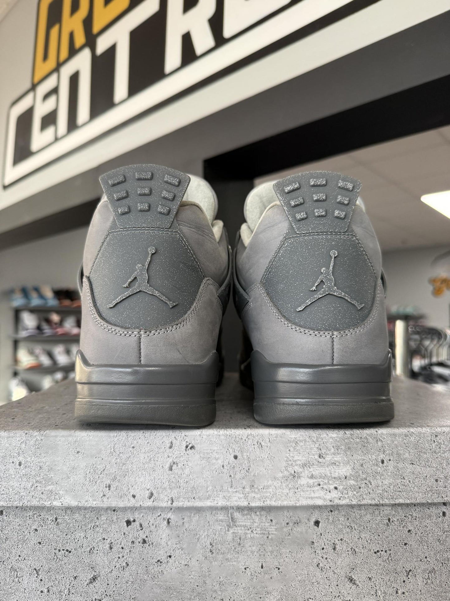 Jordan 4 "Wet Cement" Used Size 13