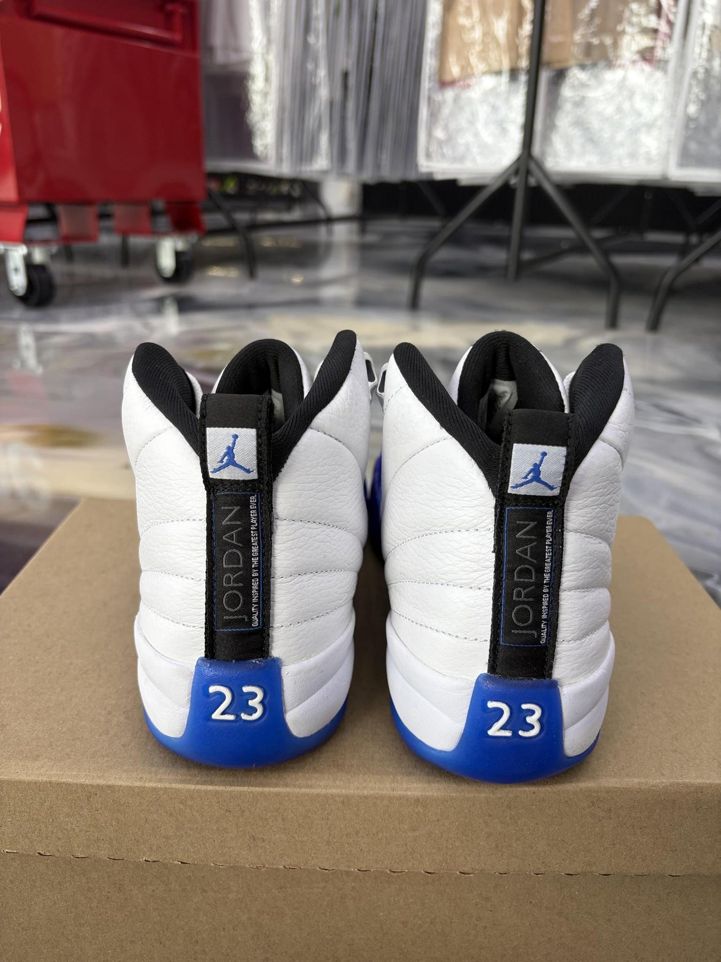 Jordan 12 "French Blue" Used Size 7Y/8.5W