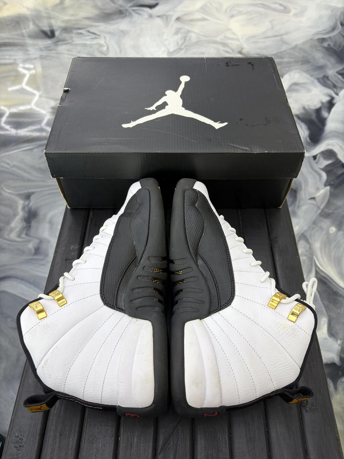 Jordan 12 "Taxi 2013" Used Size 6.5Y/8W
