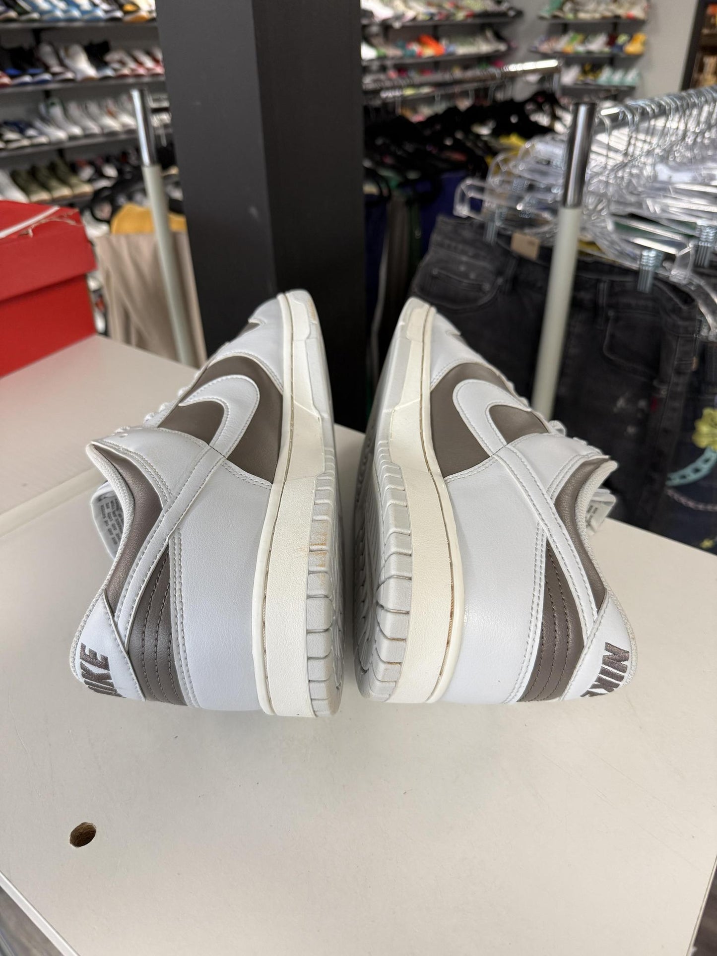 Dunk Low "Cave Stone Pure Platinum" Used Size 15