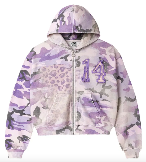 Vale Wayne Zip Up "Purple"