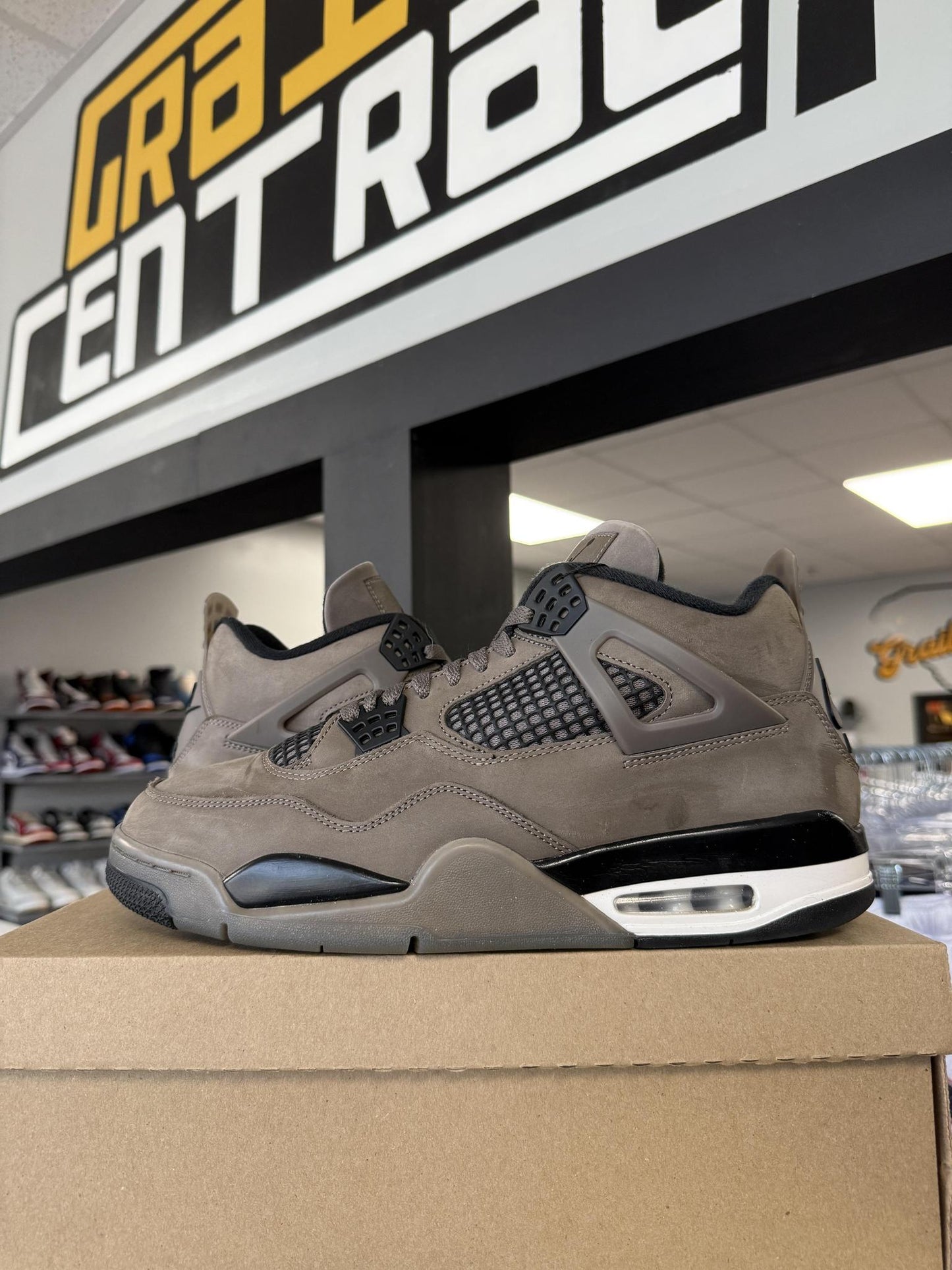 Jordan 4 "Cave Stone" Used Size 12