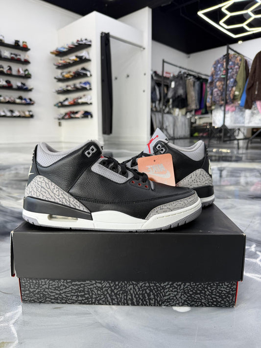 Jordan 3 "Black Cement" Used Size 10