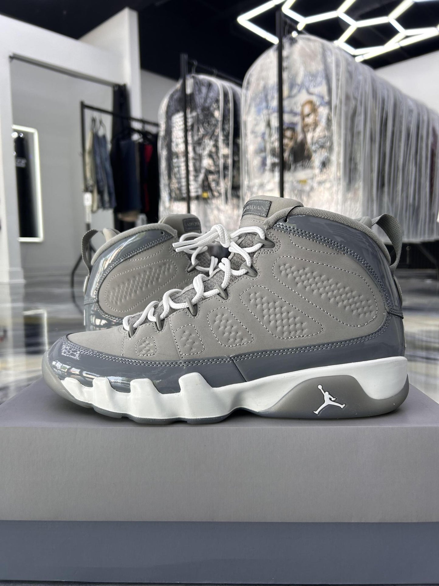 Jordan 9 "Cool Grey" Used Size 11
