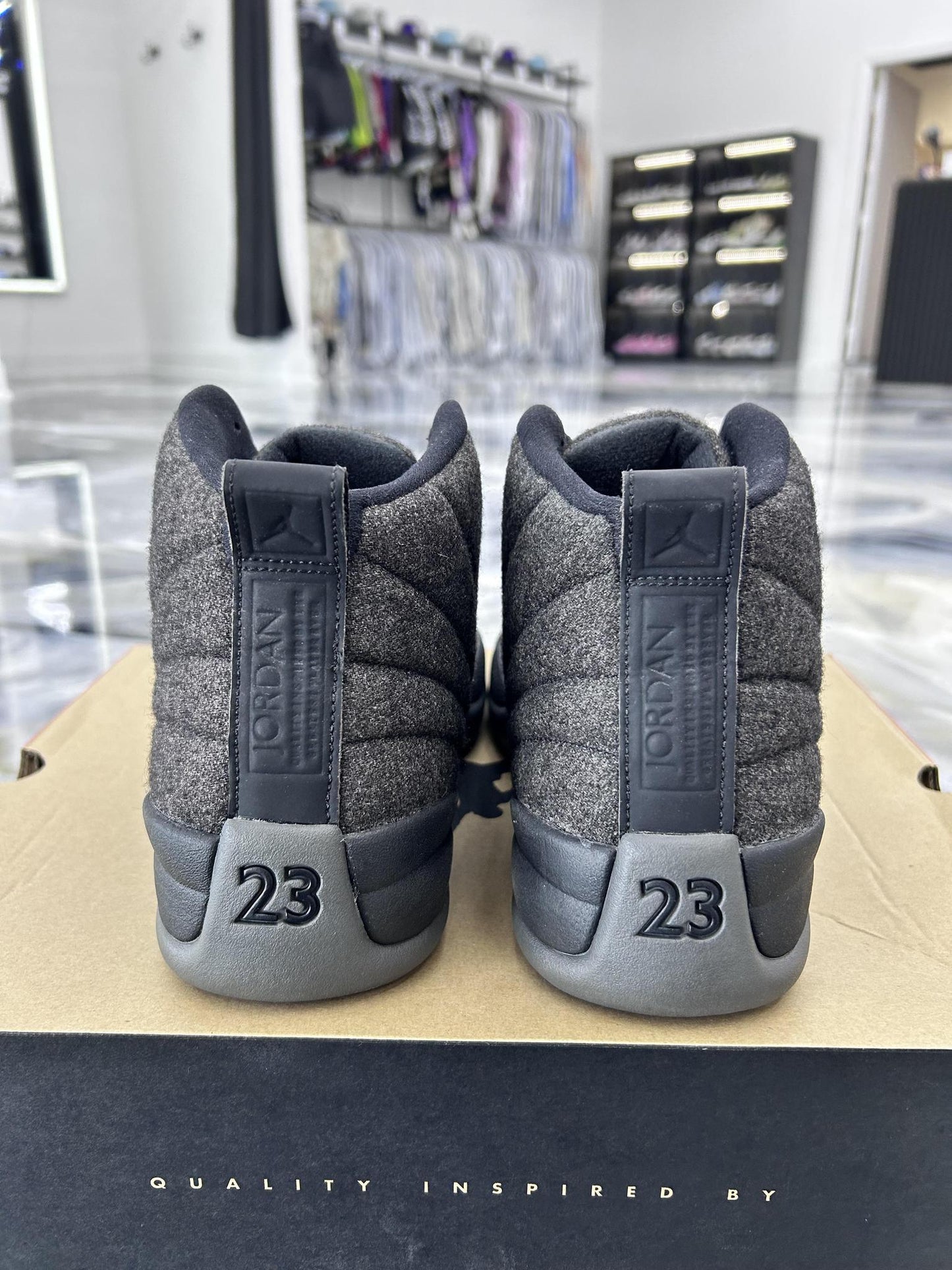 Jordan 12 "Wool" Used Size 11