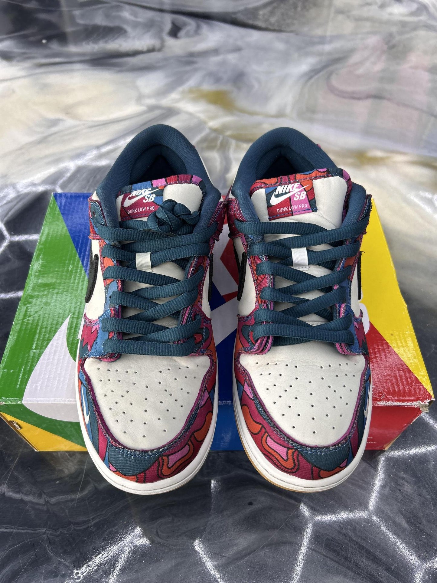 Nike SB Dunk Low Pro "Parra" Used Size 9.5