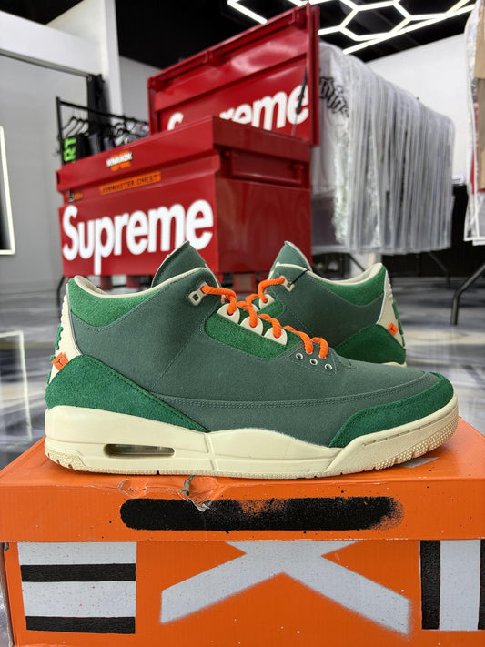Jordan 3 x Nina Chanel "Abney Bicoastal" Used Size 14.5W/13M