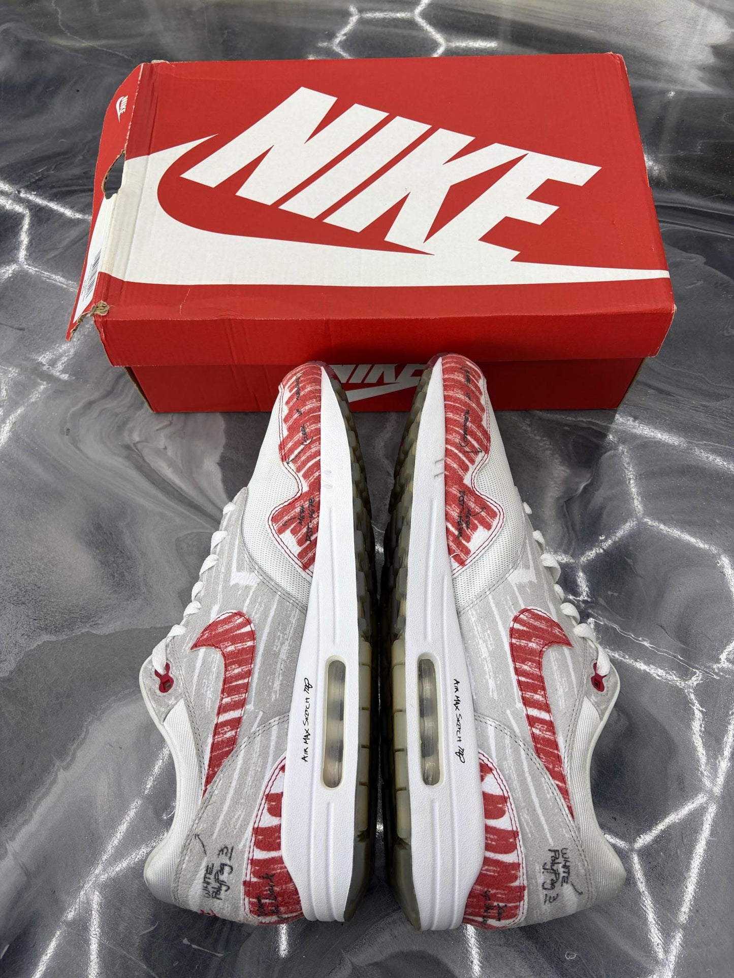 Nike Air Max 1 "Sketch" Used Size 13