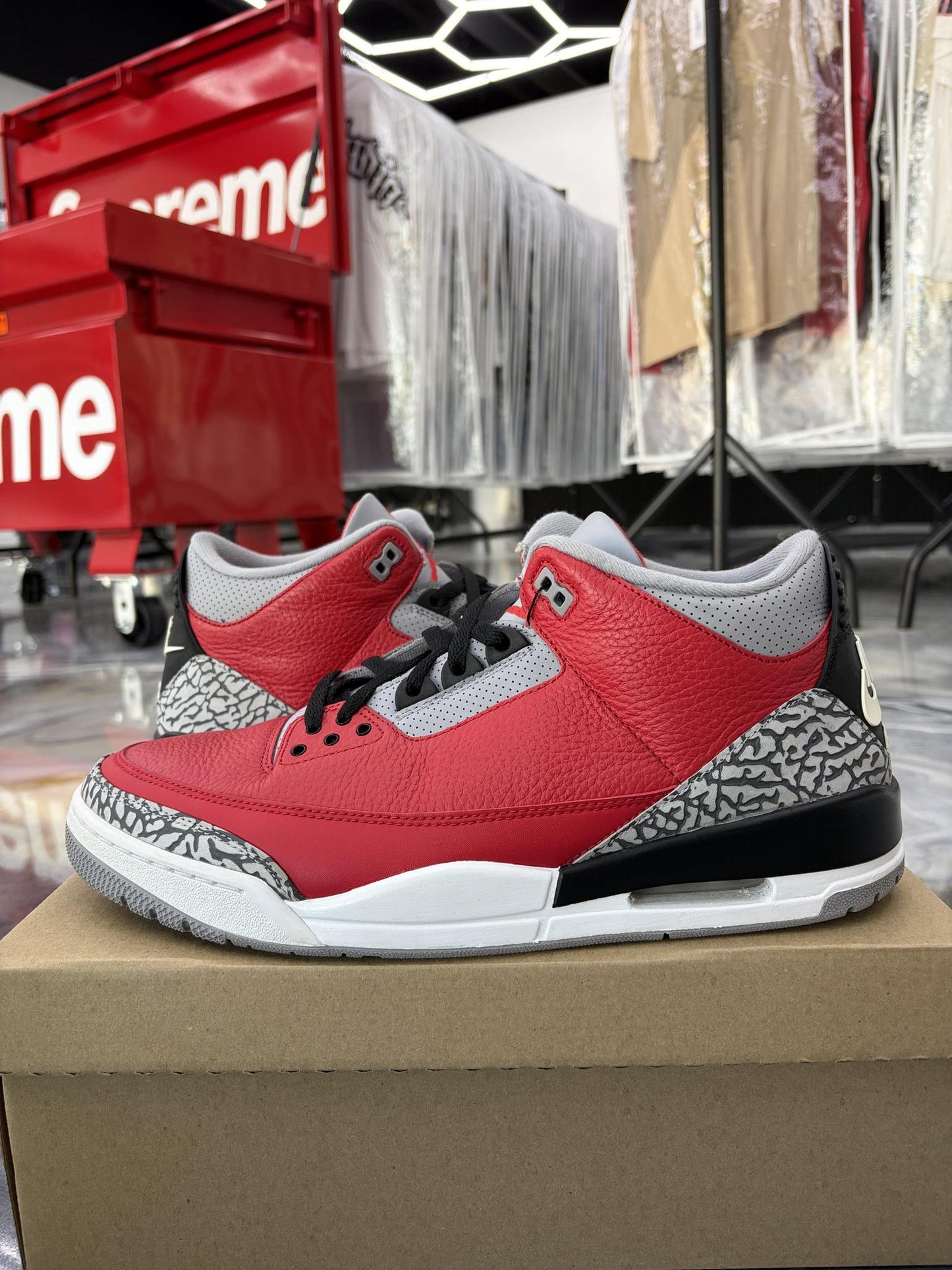 Jordan 3 "Unite" Used Size 14