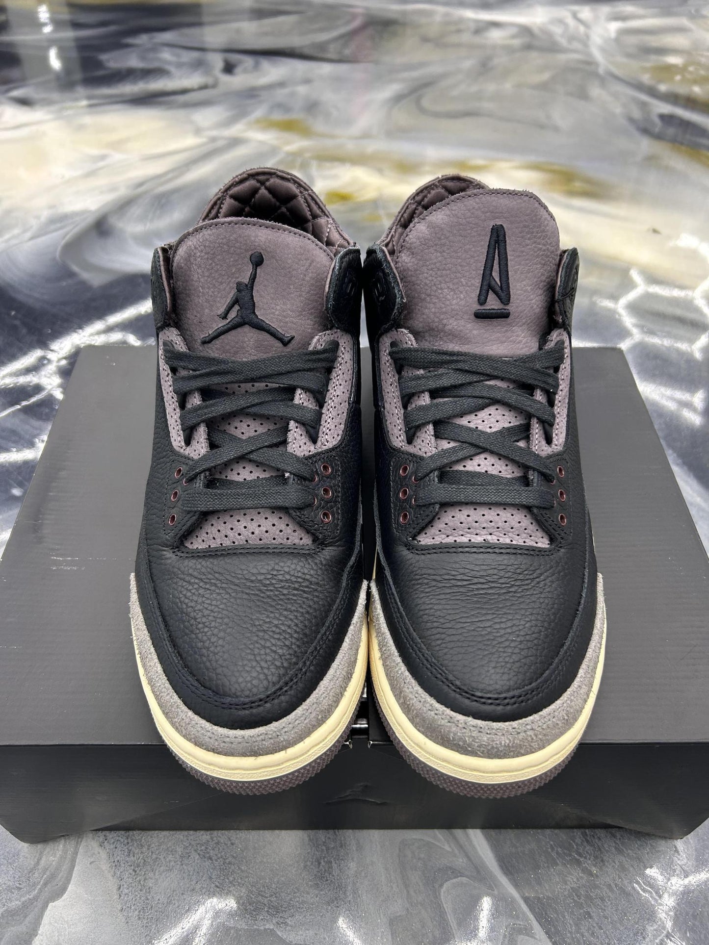 Jordan 3 x A Ma Maniere "Black" Used Size 11.5