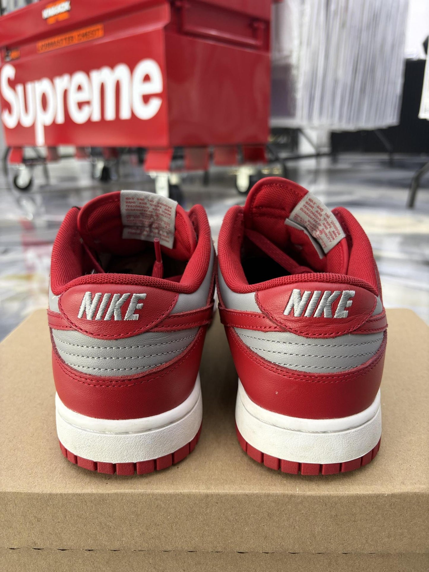 Nike Dunk Low "UNLV" Used Size 9.5