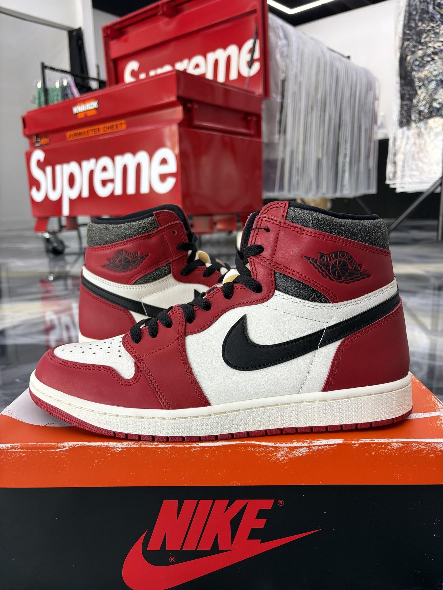 Jordan 1 "Lost And Found" Used Size 12
