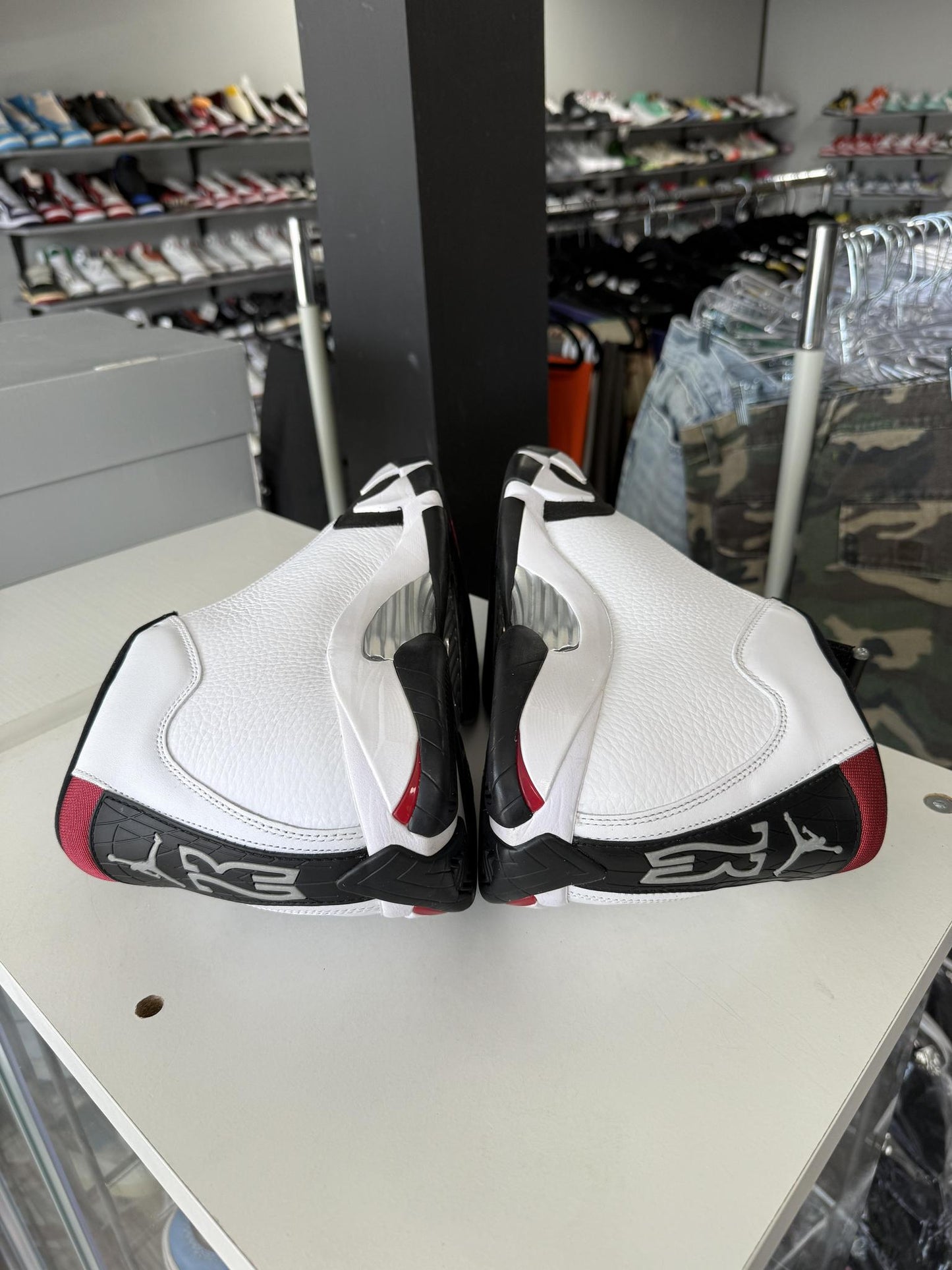 Jordan 14 "Black Toe" Used Size 13