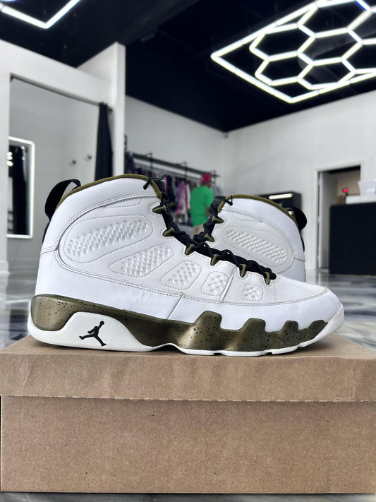 Jordan 9 "Statue" Used Size 14