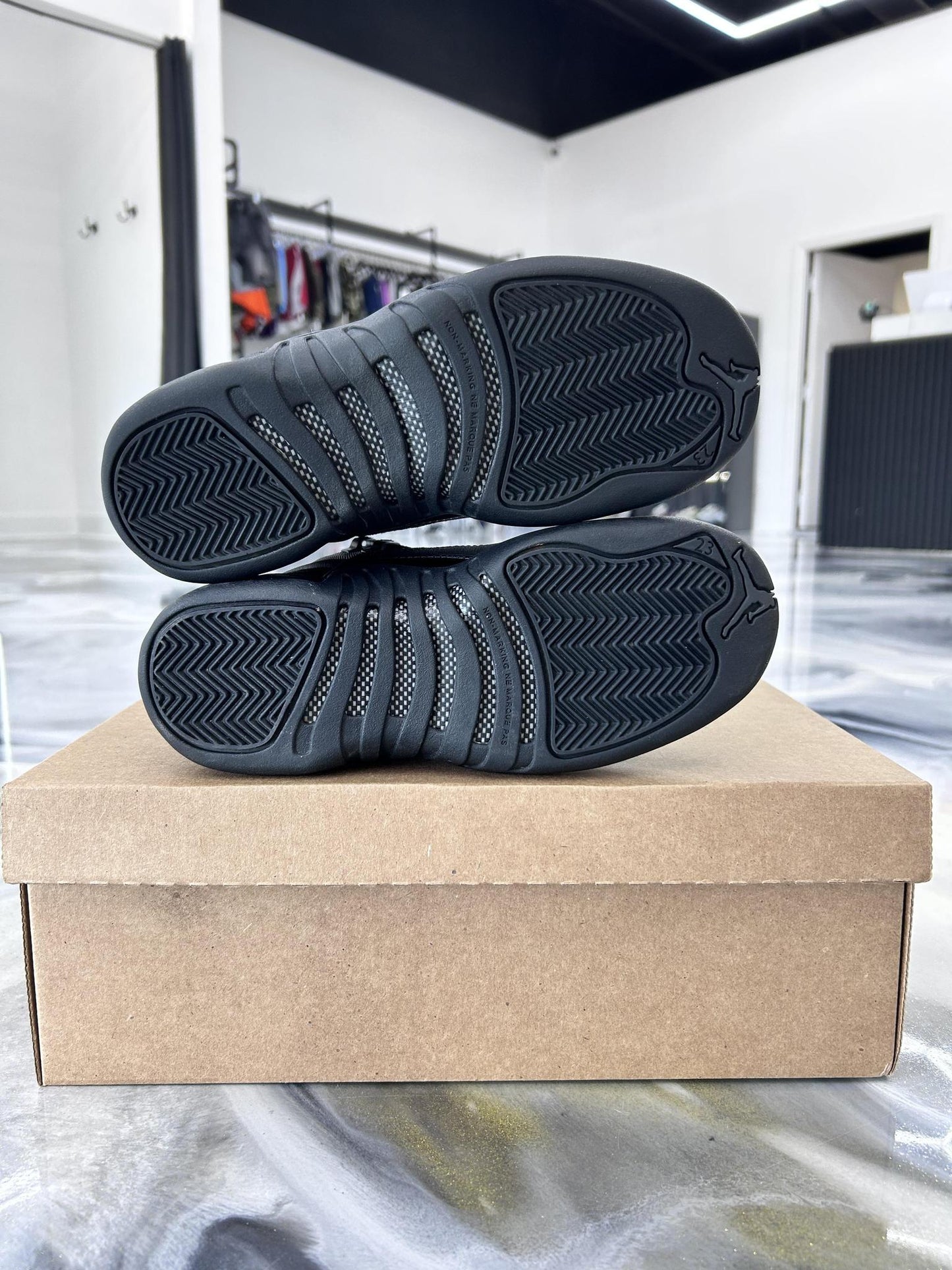 Jordan 12 "Winterized" Used Size 4.5Y/6W