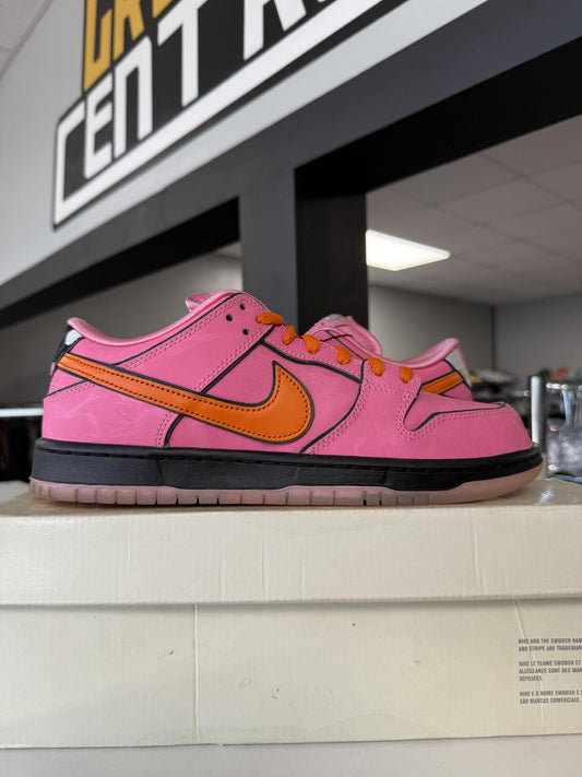 Dunk Low SB x Powerpuff Girls "Blossom" Used Size 10