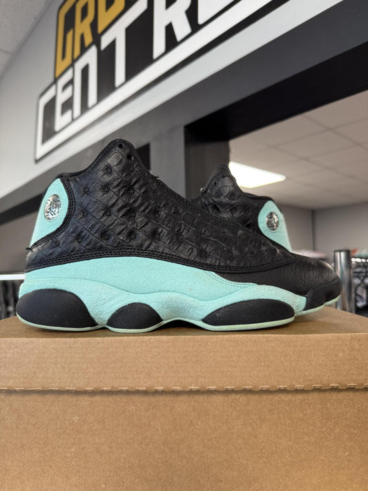 Jordan 13 "Island Green" Used Size 9.5