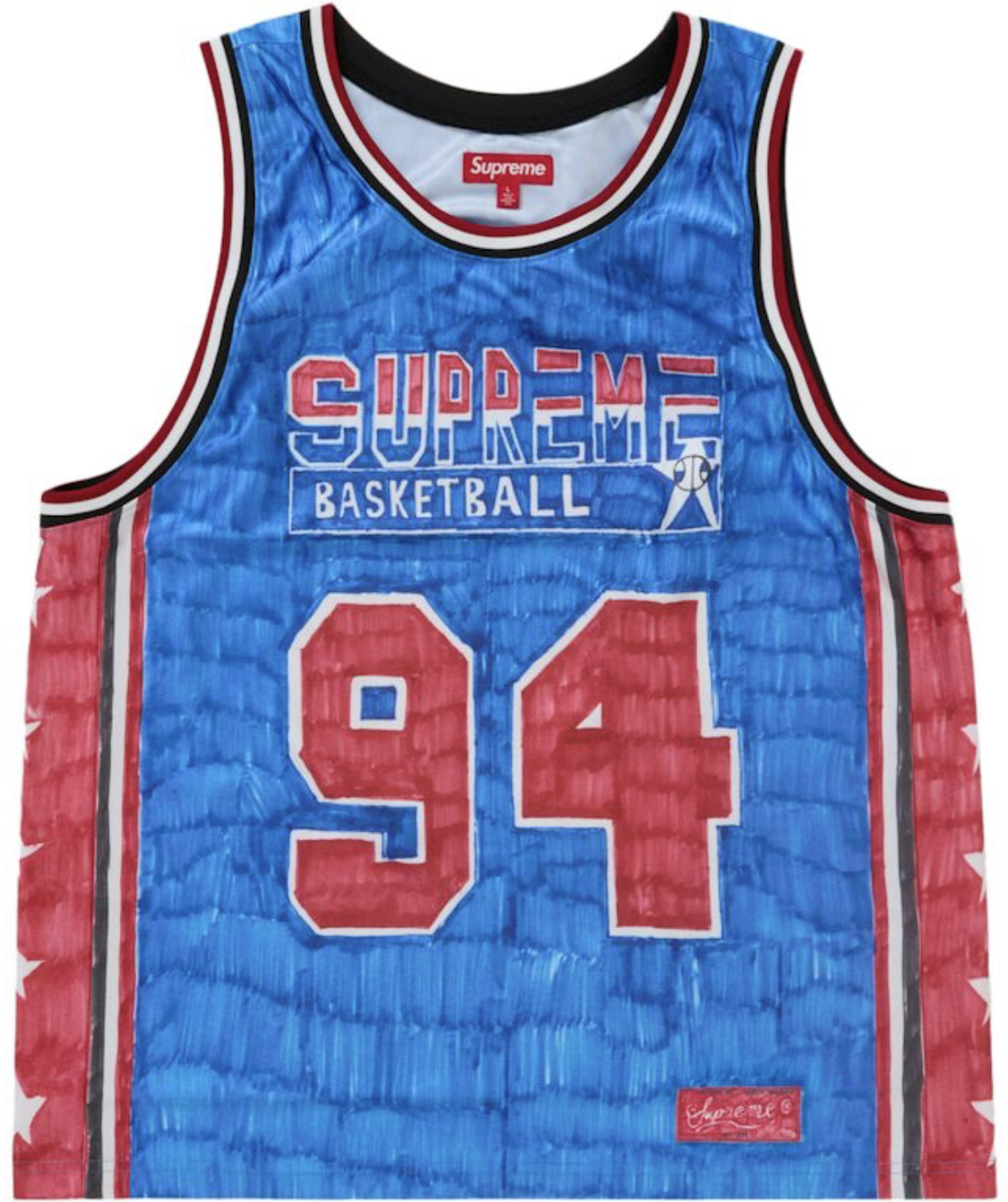 Supreme Marker Basketball Jersey "Multicolor"