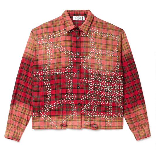 Vale Haze Flannel "Red"