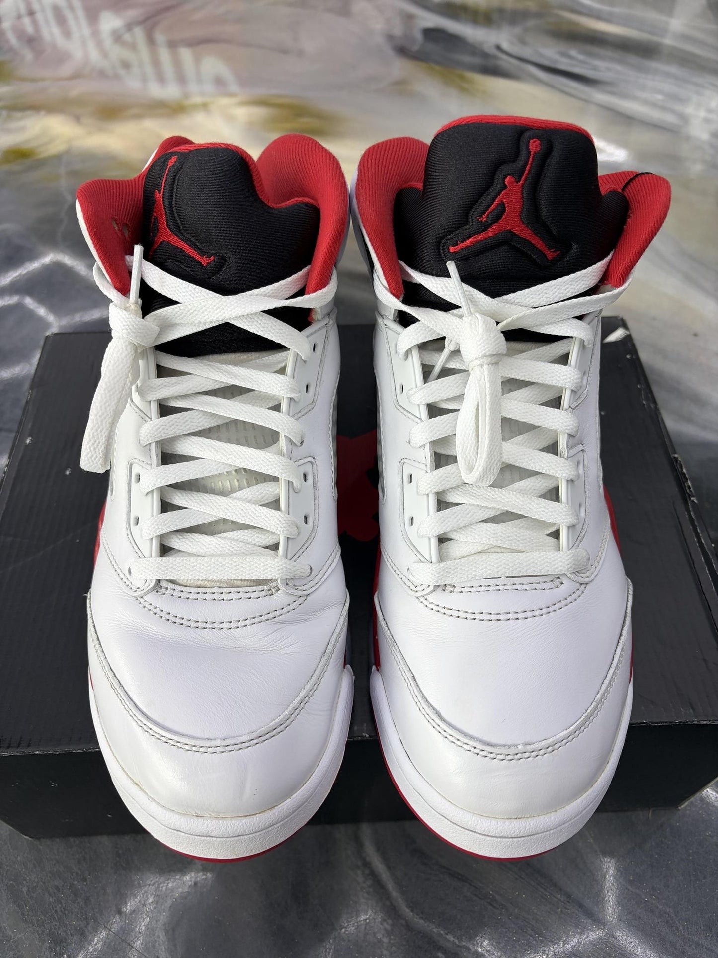 Jordan 5 "Fire Red" Used Size 10