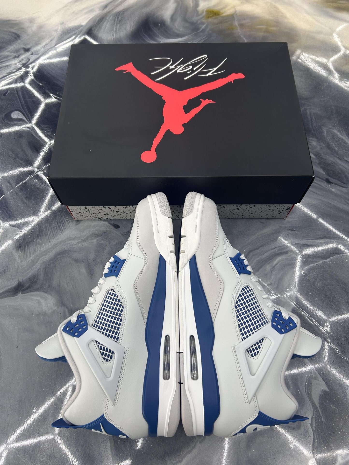 Jordan 4 "Military Blue" Used Size 13
