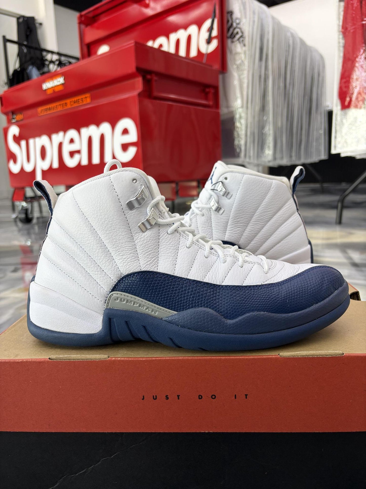 Jordan 12 "French Blue" Used Size 9.5