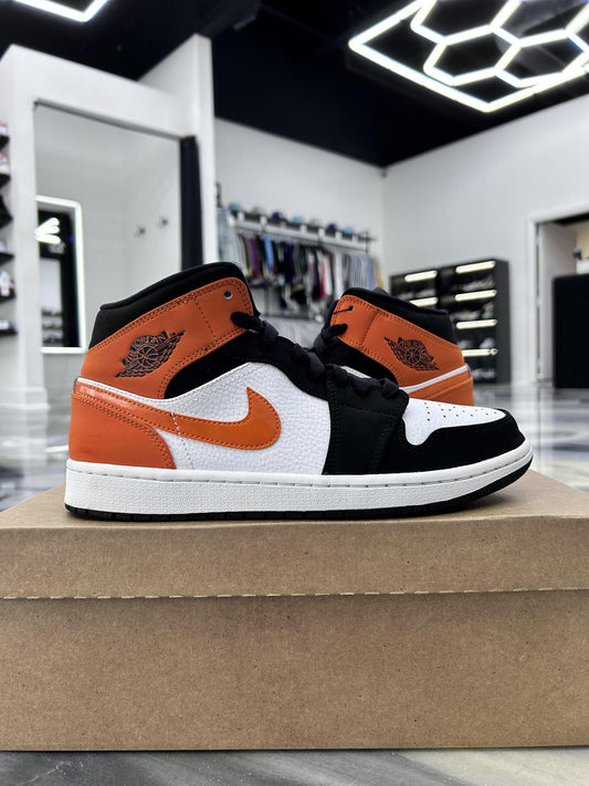 Jordan 1 Mid "Shattered Backboard" Used Size 8.5