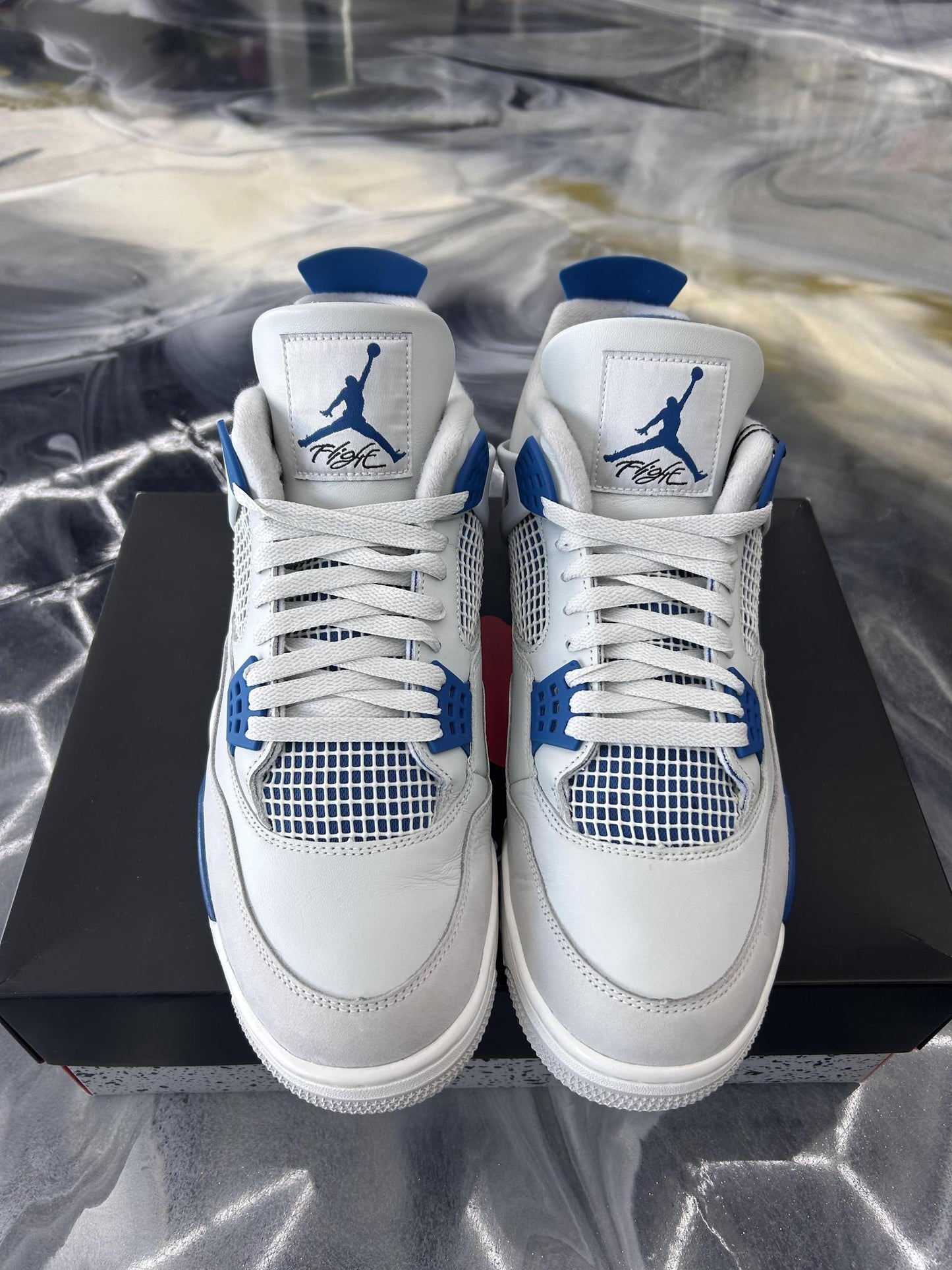 Jordan 4 "Military Blue" Used Size 13