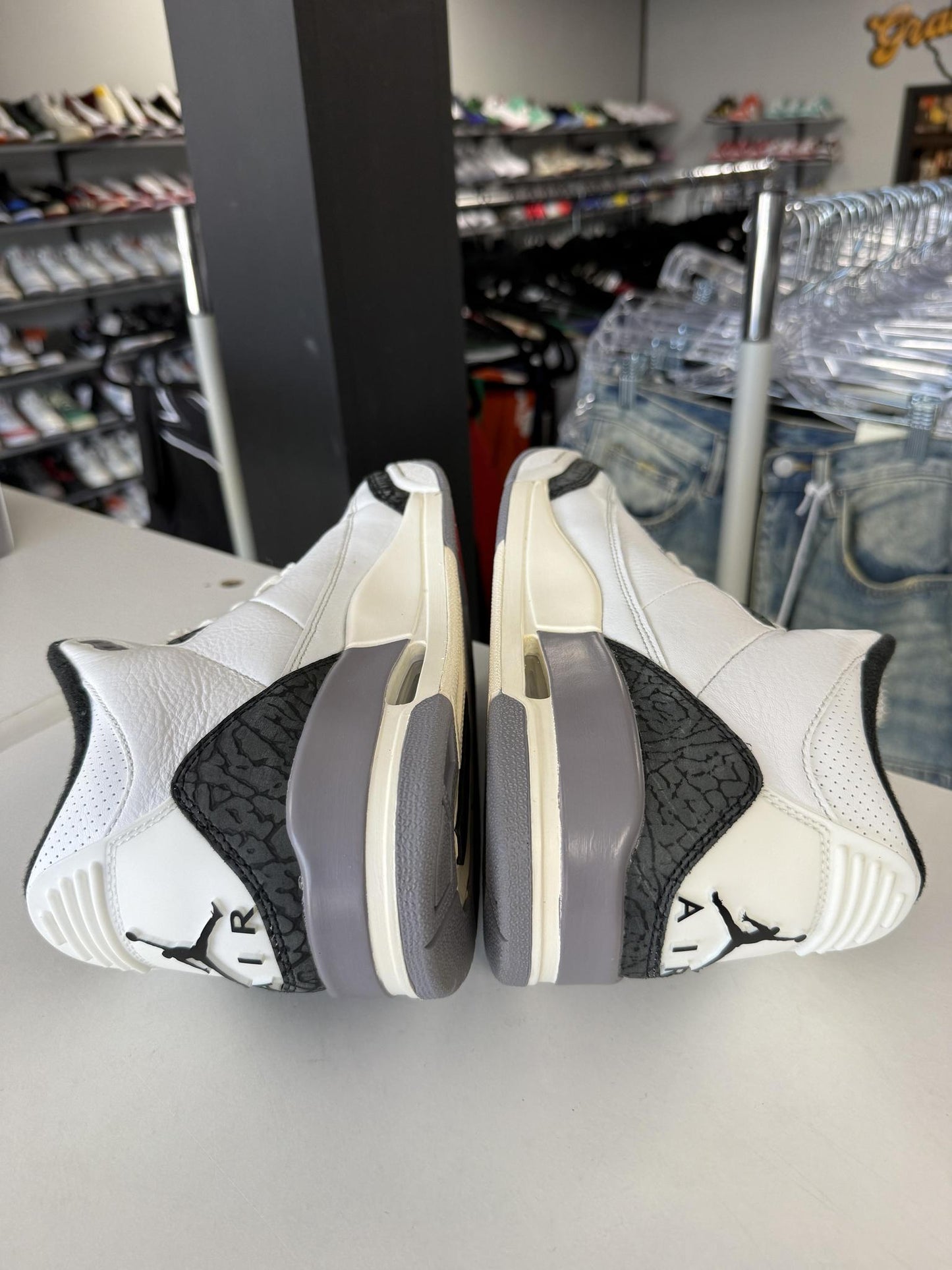 Jordan 3 "Cement Grey" Used Size 9