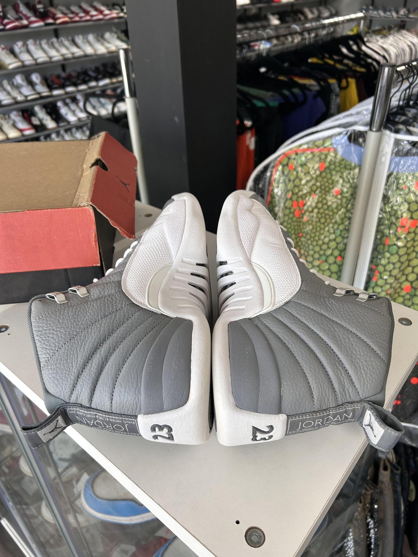 Jordan 12 "Stealth" Used Size 12