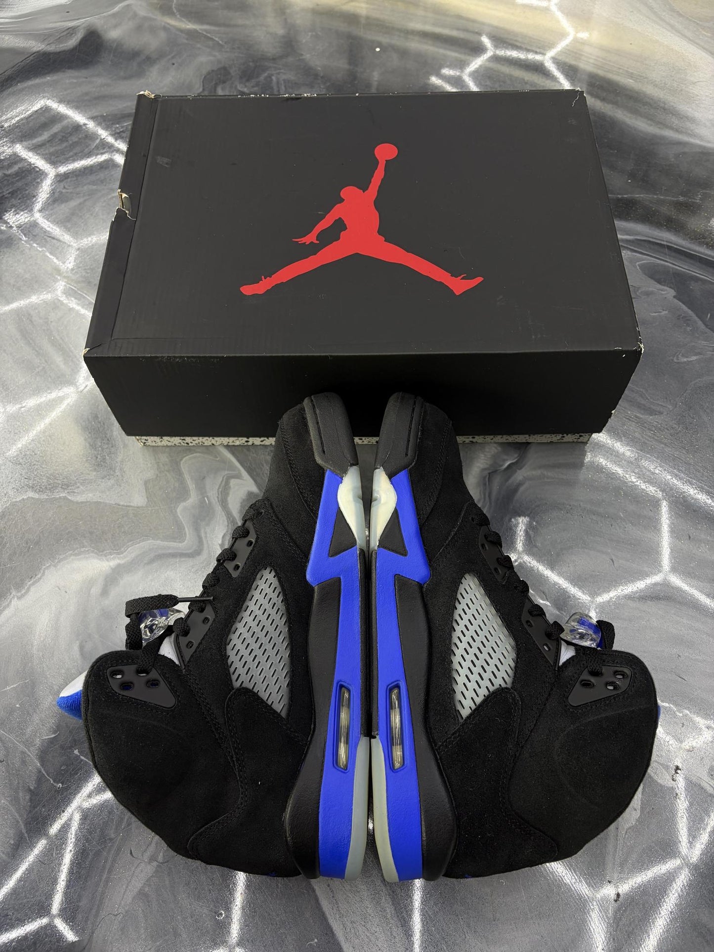 Jordan 5 "Racer Blue" Used Size 10.5