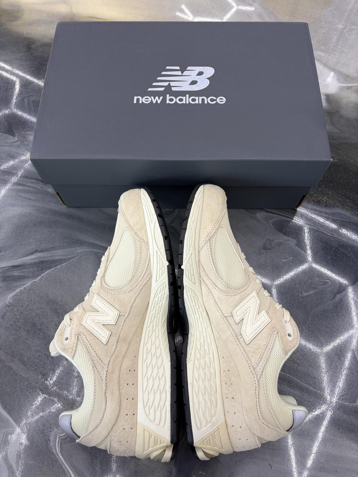 New Balance 2002R "Off White" Used Size 10.5