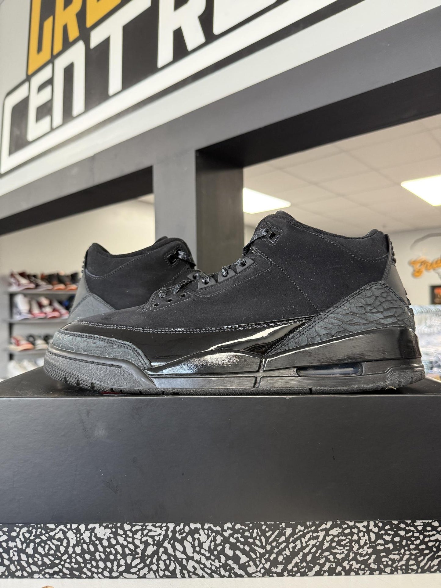 Jordan 3 "Black Cat" Used Size 11.5