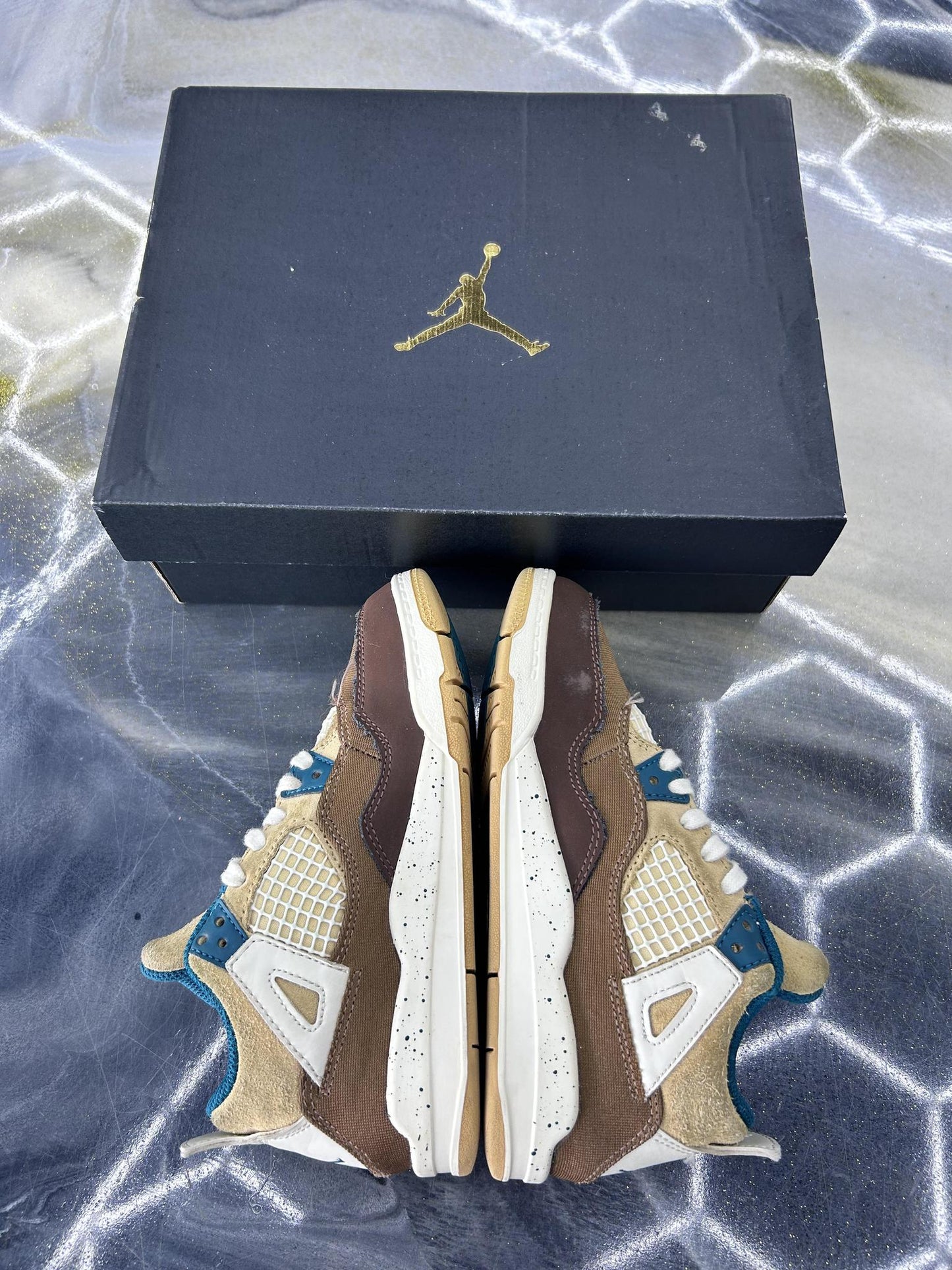 Jordan 4 Wild Things Used Size 2Y