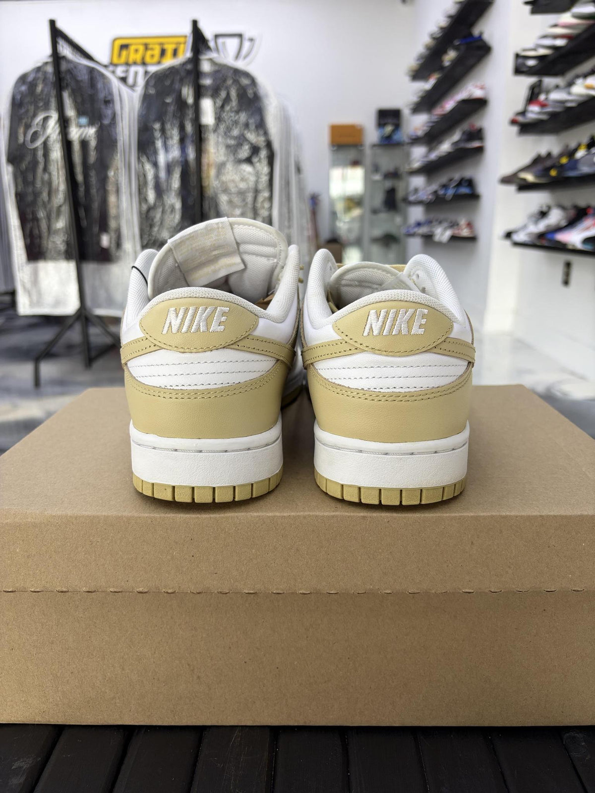 Nike Dunk Low "Team Gold" Used Size 9