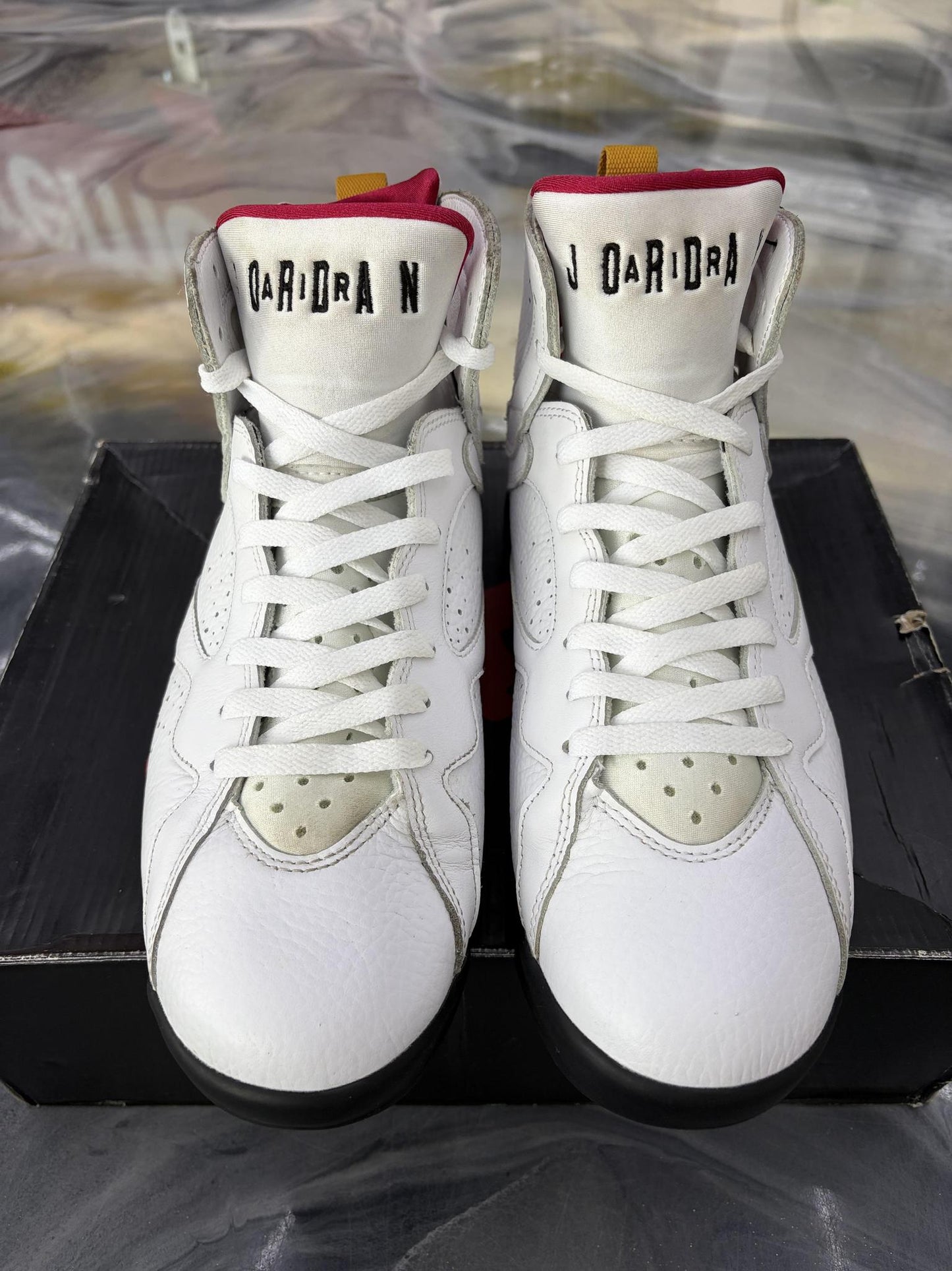 Jordan 7 "Cardinal" Used Size 9.5