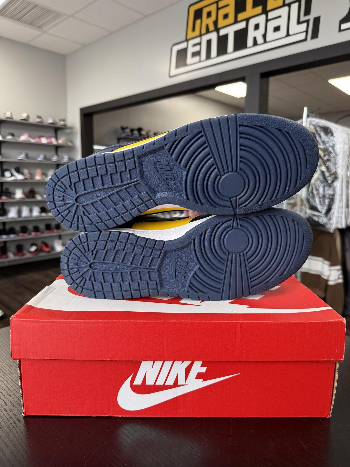 Nike Dunk Low "Michigan" Used Size 12