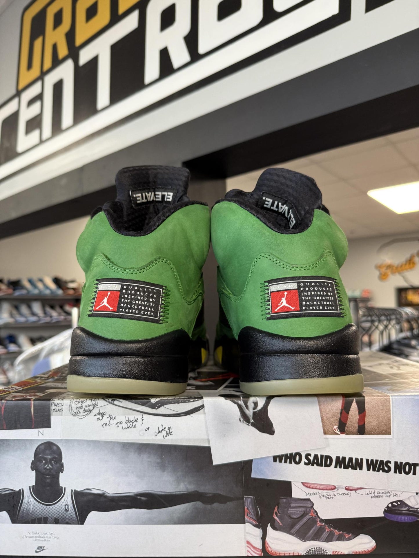 Jordan 5 "Oregon" Used Size 12