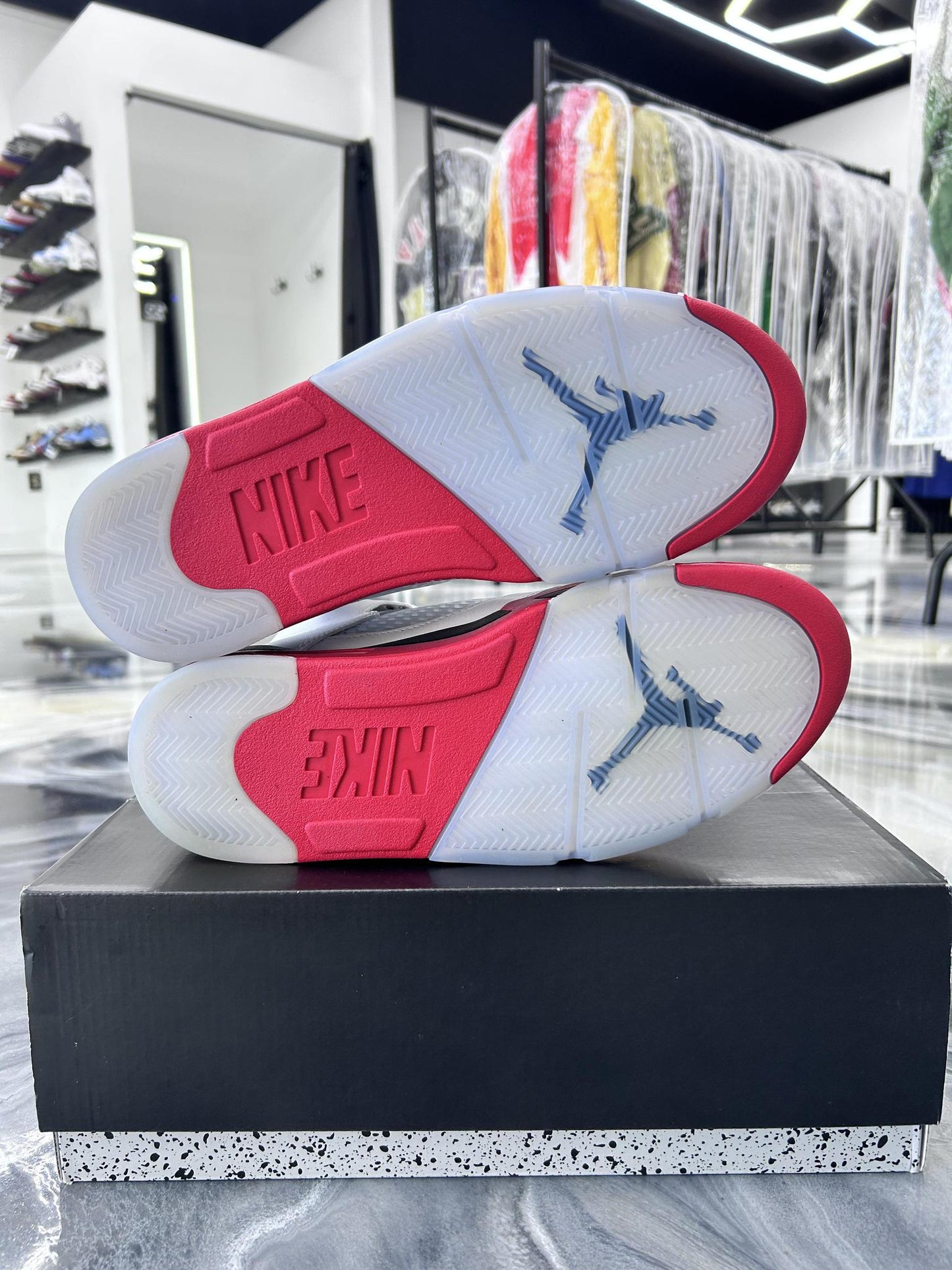 Jordan 5 "Fire Red" Used Size 10
