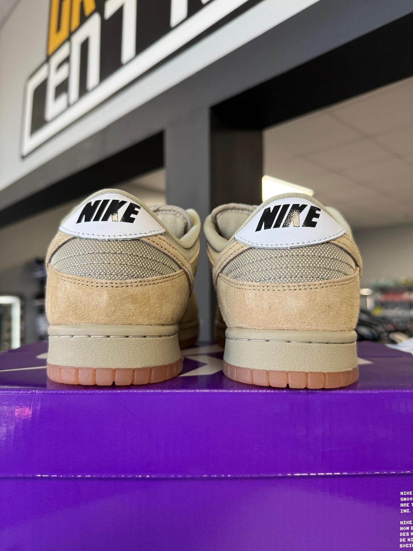 Nike Dunk Low SB pro Beige Used Size 8.5