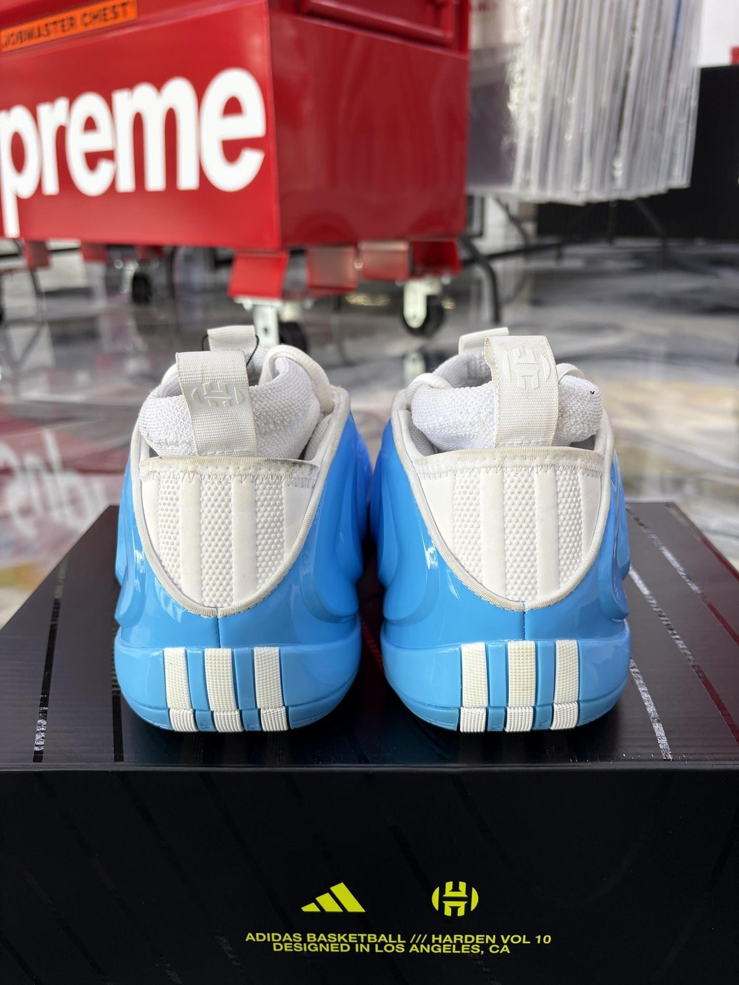 Adidas Harden 10 "Lucid Aquamarine" Used Size 12