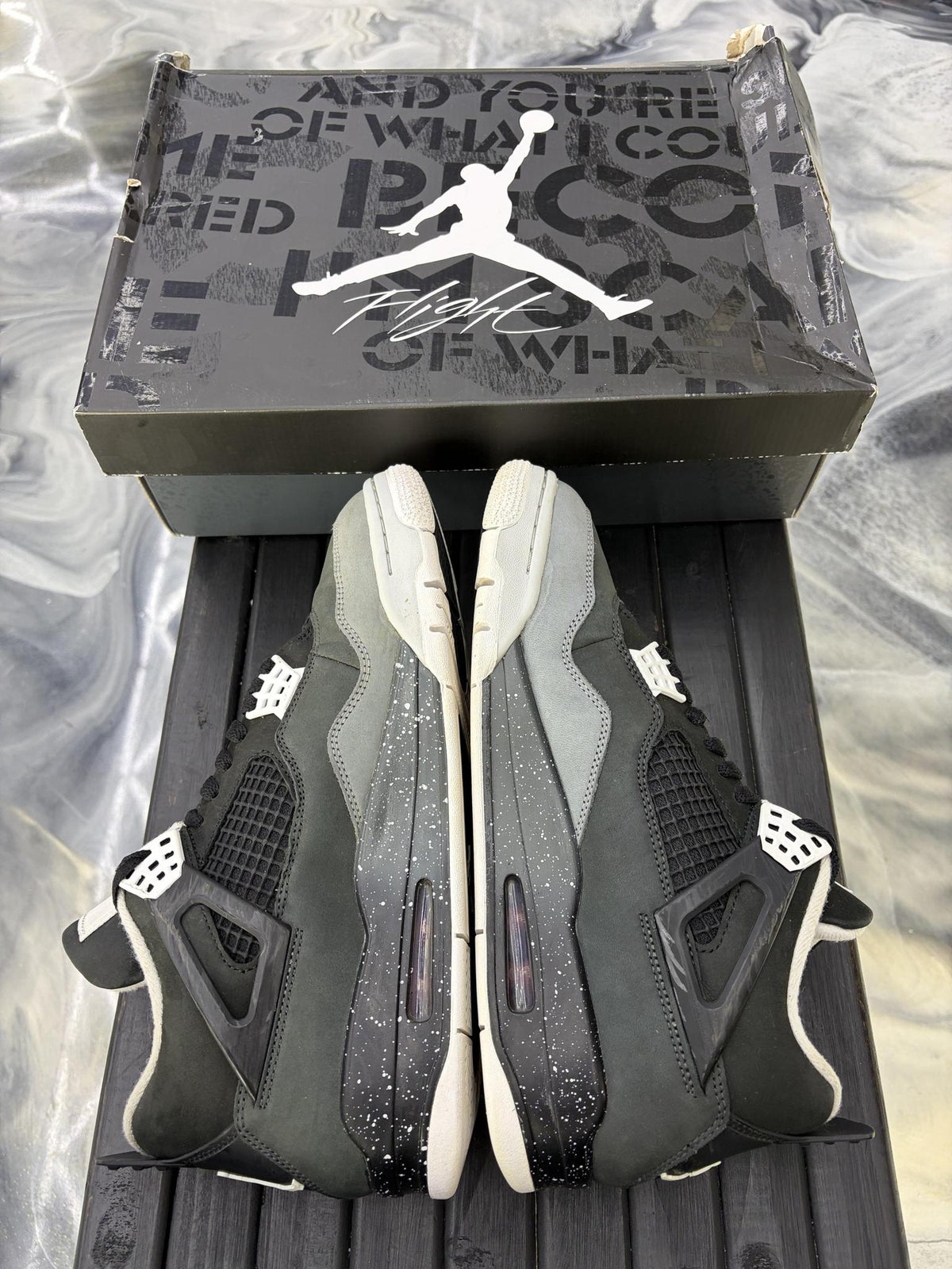 Jordan 4 "Fear" Used Size 10.5