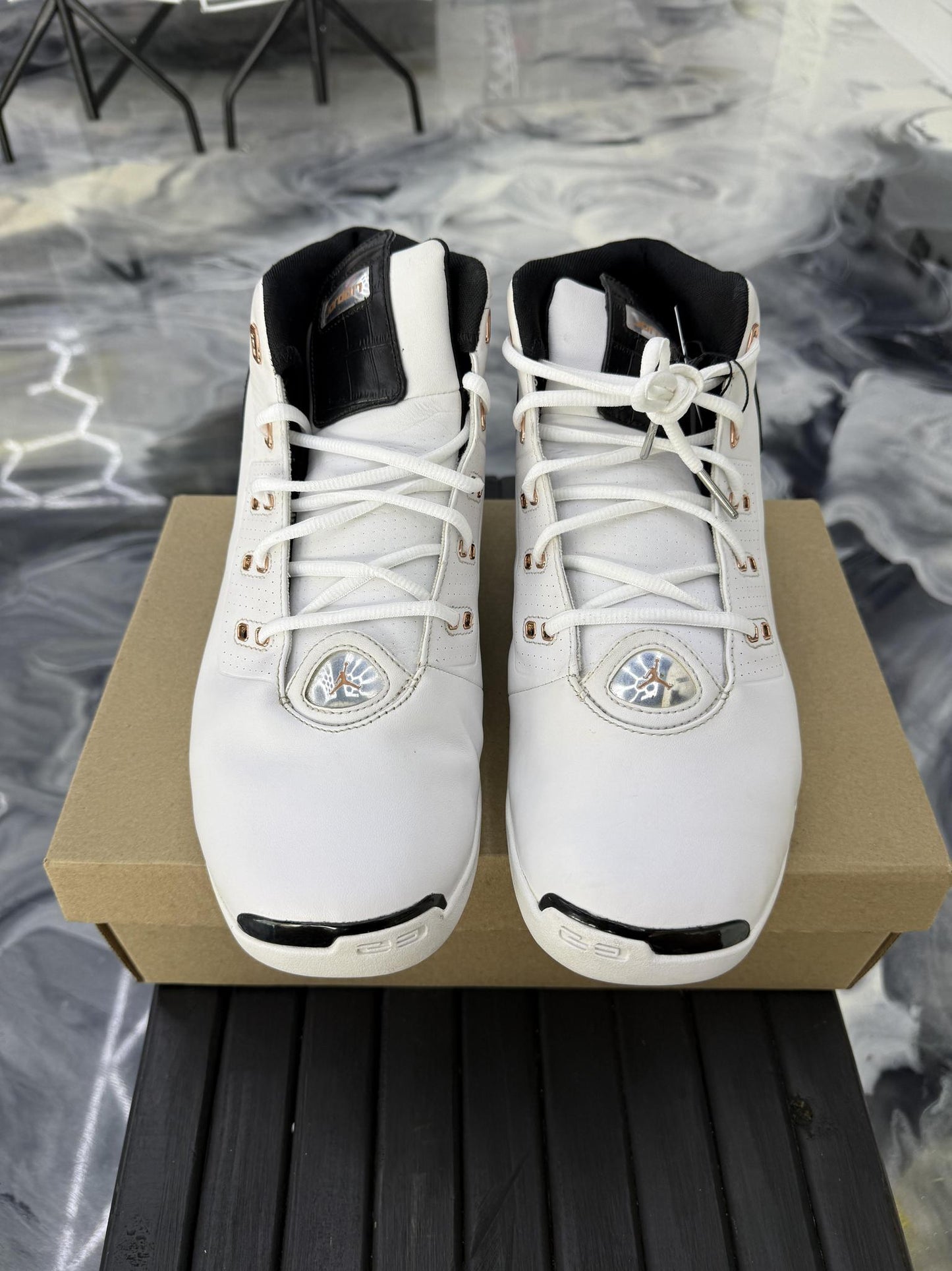 Jordan 17 "Copper" Used Size 14