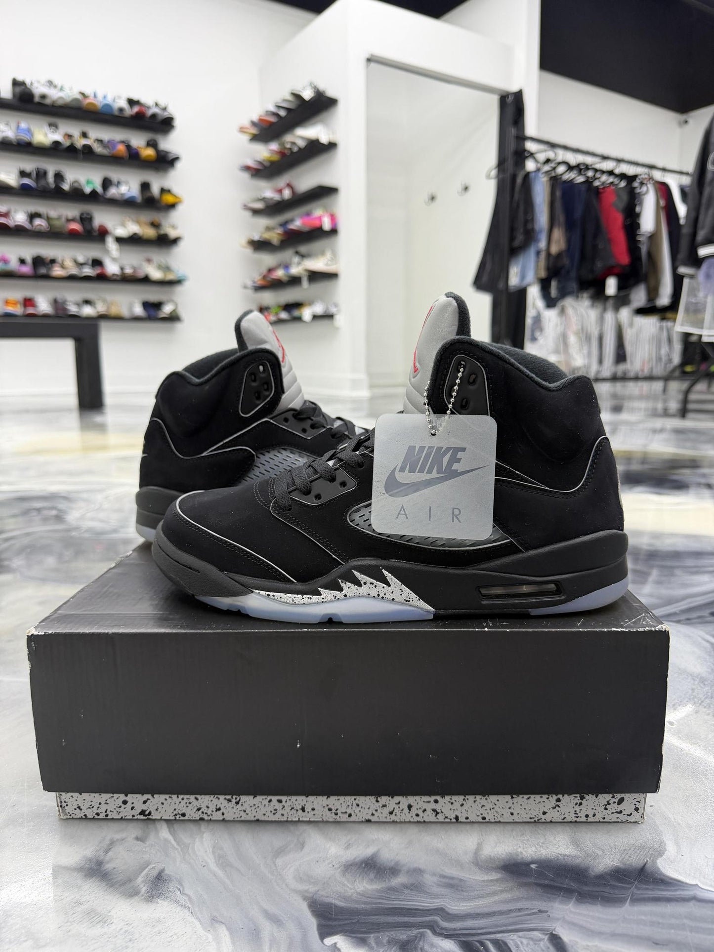 Jordan 5 "Metallic" Used Size 10
